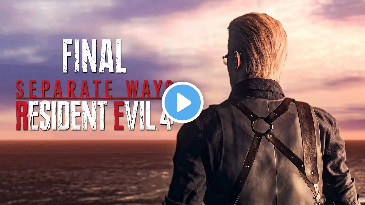 RE4 REMAKE: Separate Ways #7 #FINAL - RE5 REMAKE VEM AI!!! - 4K DUBLADO