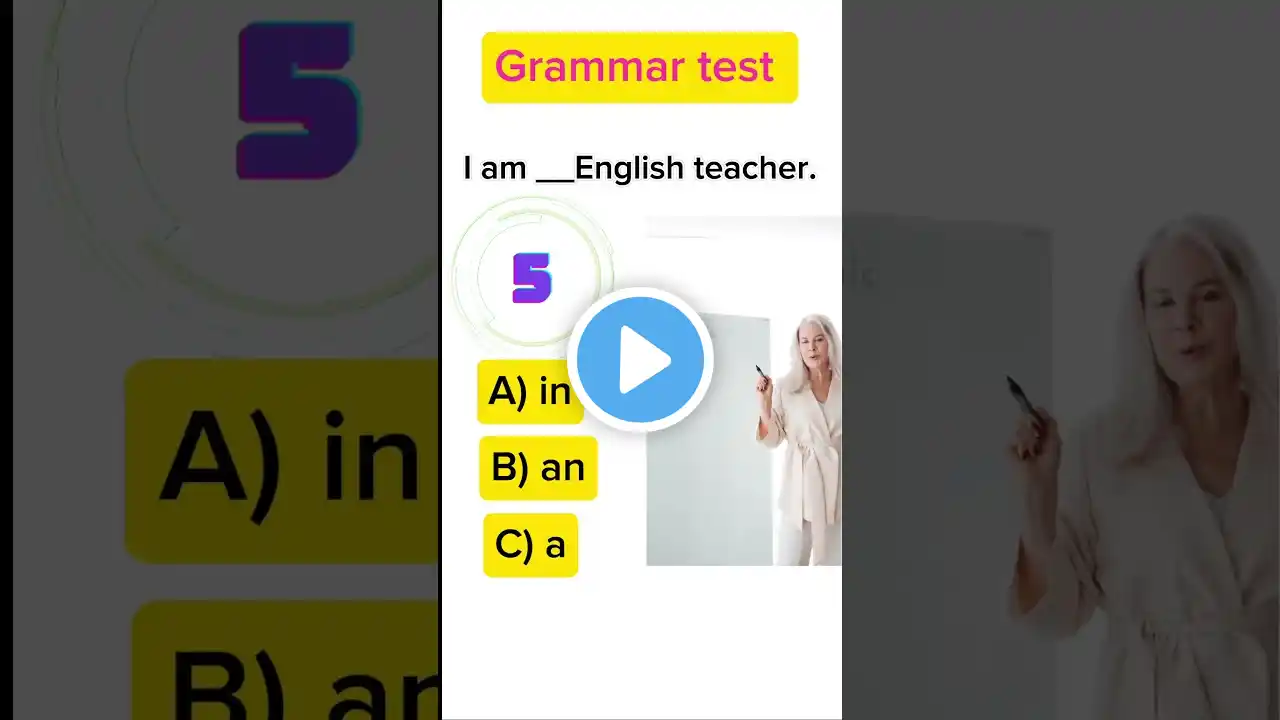 Grammar test #quiz #shorts #viralshort #shortvideo #viralshorts #short #viralvideo