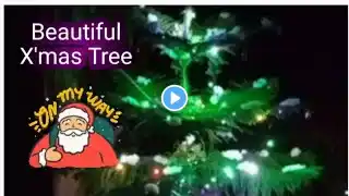 Beautiful X'mas Tree at home🥳🥳🥳#christmas #star #trending  #youtube #song #relax