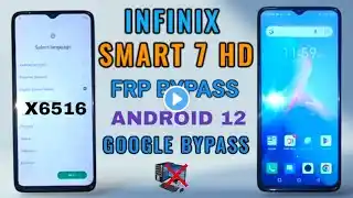 Infinix Smart 7 HD FRP Bypass | X6516 Remove Google Account Without PC