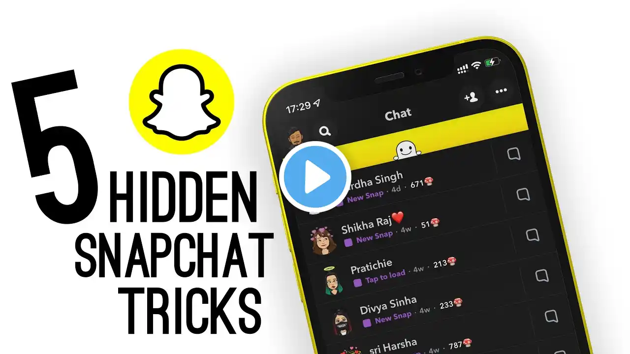 5 Hidden Snapchat Tricks You Should Know ( 2022 )