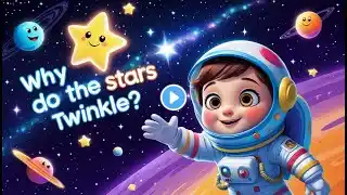 Why Do the Stars Twinkle ✨ A Fun Space Song for Kids 🚀🎶