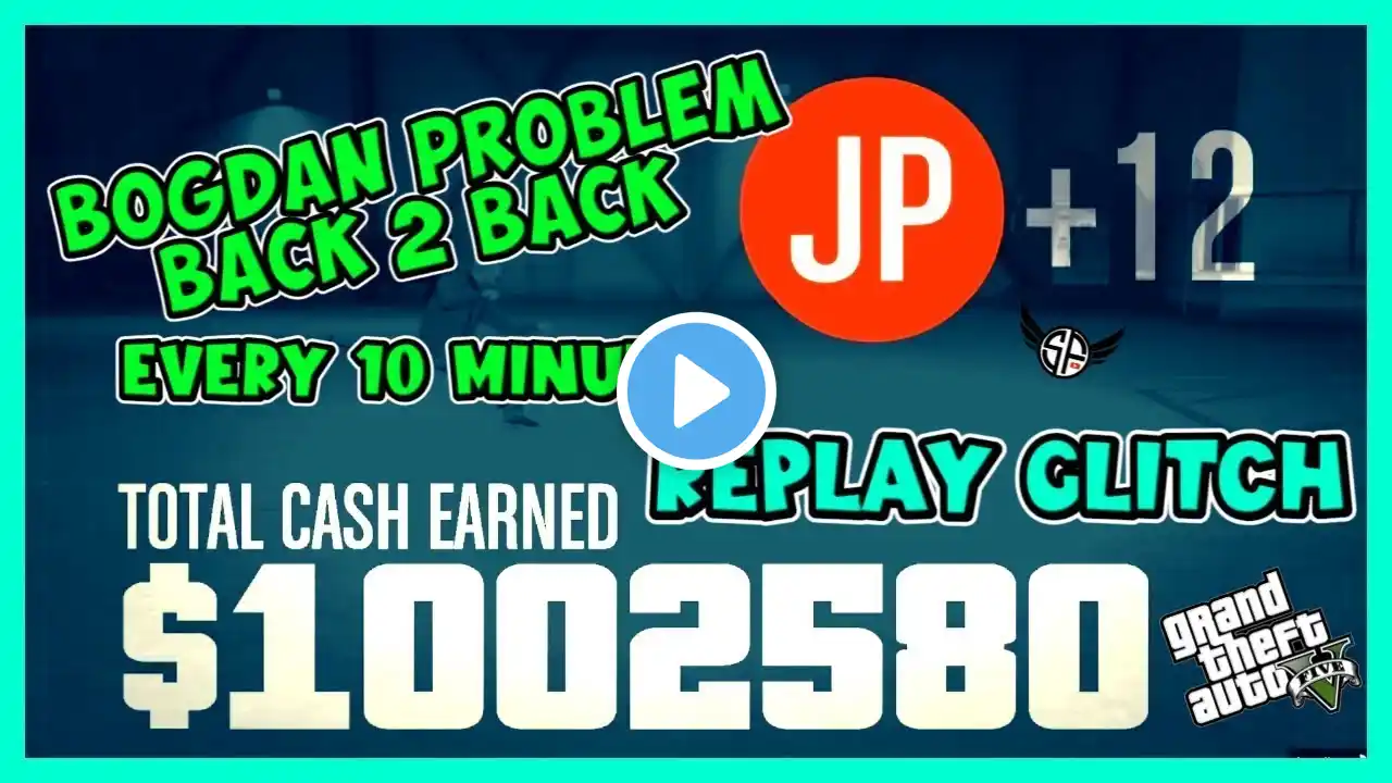 Bogdan Heist Replay Glitch 2025: Easy GTA 5 Online Money Method!