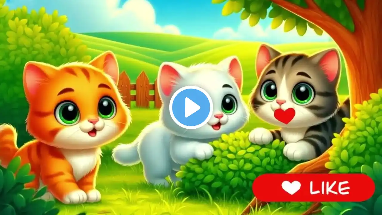 Opposites Song, Three Little Kittens + more Nursery Rhymes & Kids Songs | Preschool | Easy to learn🎶