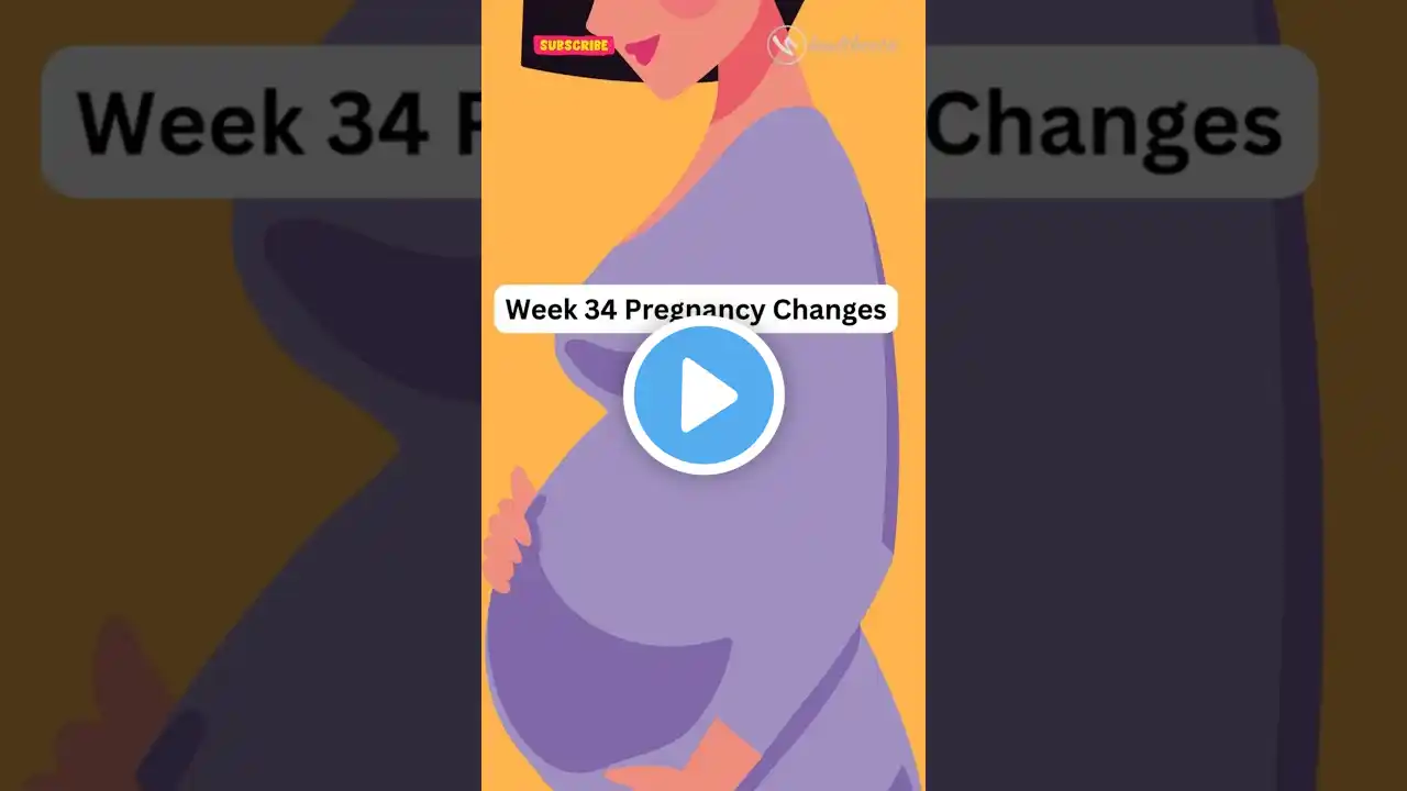 34 Weeks Pregnant Tips & Baby Growth! #pregnancy #pregnant #34weekspregnant #fetusdevelopment #womb