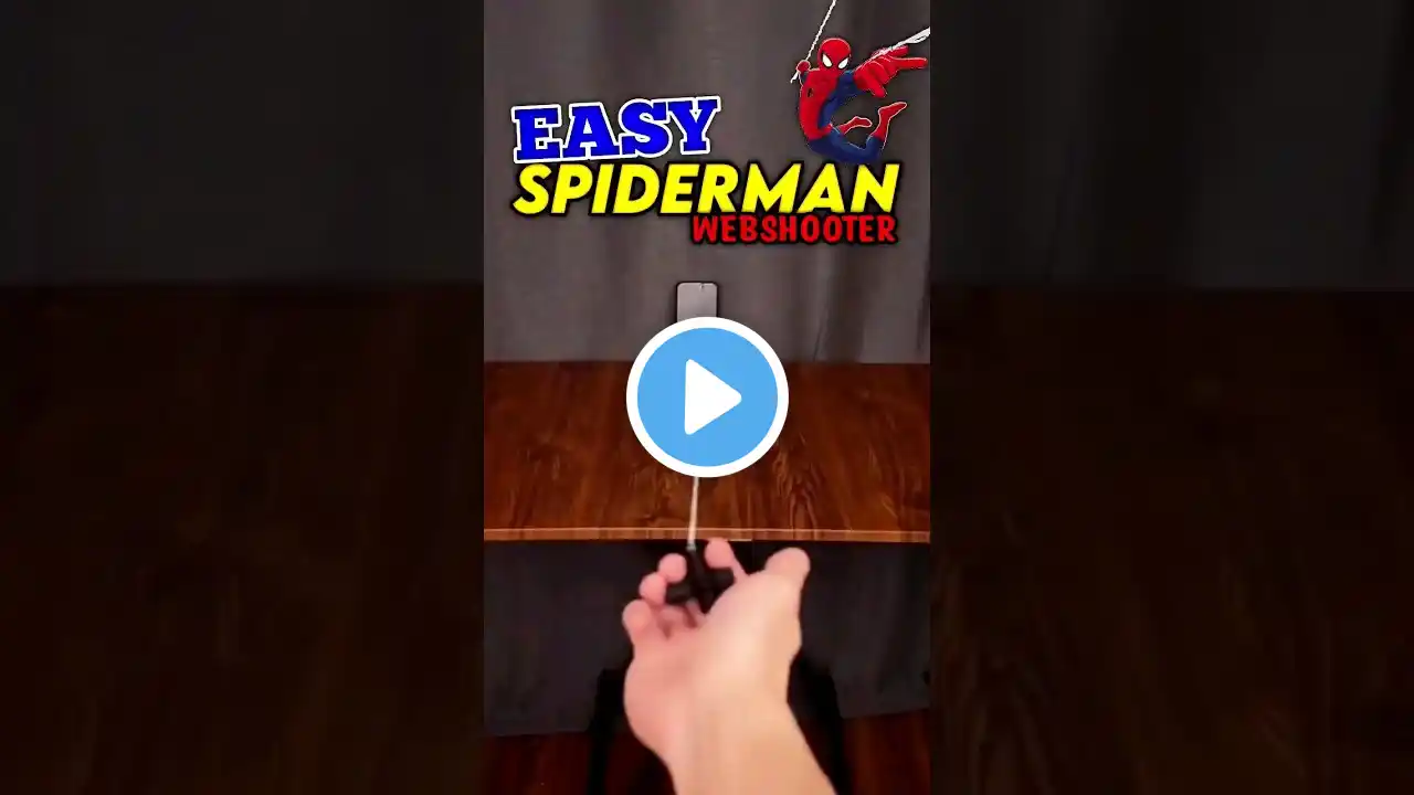 how to make spiderman webshooter , making webshooter from pen