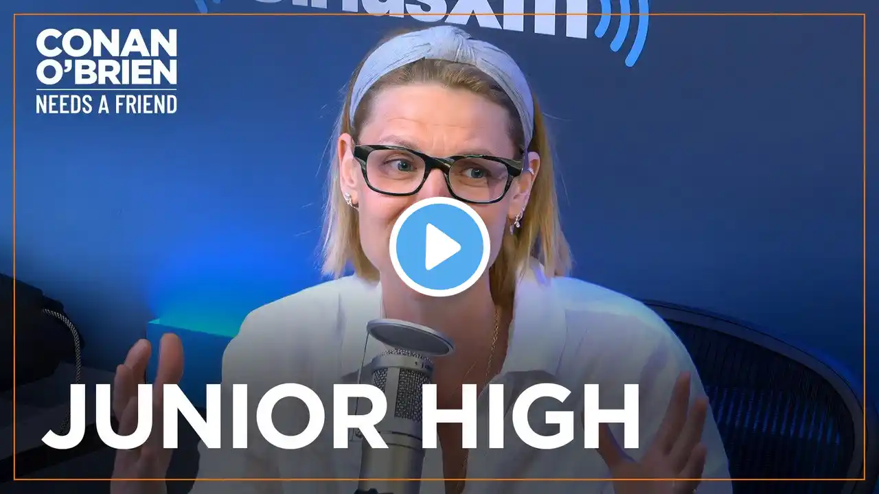 Claire Danes Couldn’t Stand The Social Politics Of Junior High | Conan O'Brien Needs A Friend