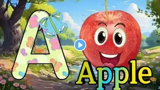 ABC phonic song - Toddler Learning Video Songs, A for Apple, Nursery Rhymes, Alphabet Song