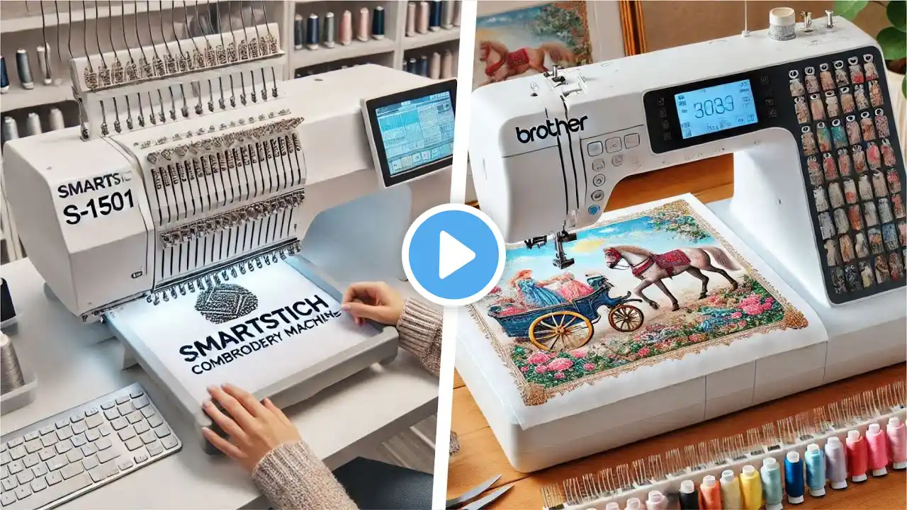 Best Embroidery Machines 2025 - The Only 10 You Should Consider!