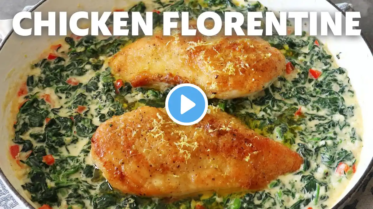 Chicken Florentine | Garlic Spinach Chicken | Food Wishes