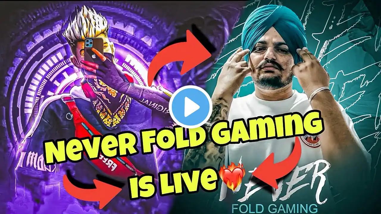 Free Fire Max Live With Never Fold Gaming || Road To 500K🎯||Booyah❤️‍🔥 #freefirelive  #shortsfeed