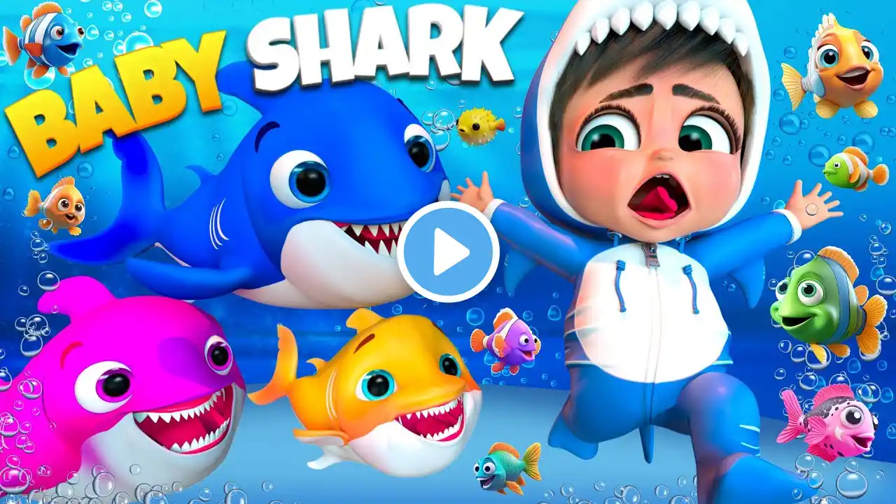 Baby Shark, Wheels on the Bus & Colors 🌈🦈🚍 | Fun Learning for Kids #Educational #BabySharkChallenge