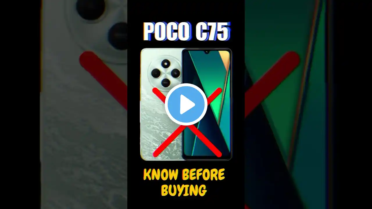 ❌ Don’t buy POCO C75 : 3 big problem #poco #mobile #tech #buy #unboxing @MASTECHOfficial