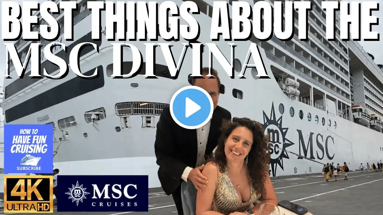 BEST THINGS about the MSC DIVINA Cruise Ship! #msccruises