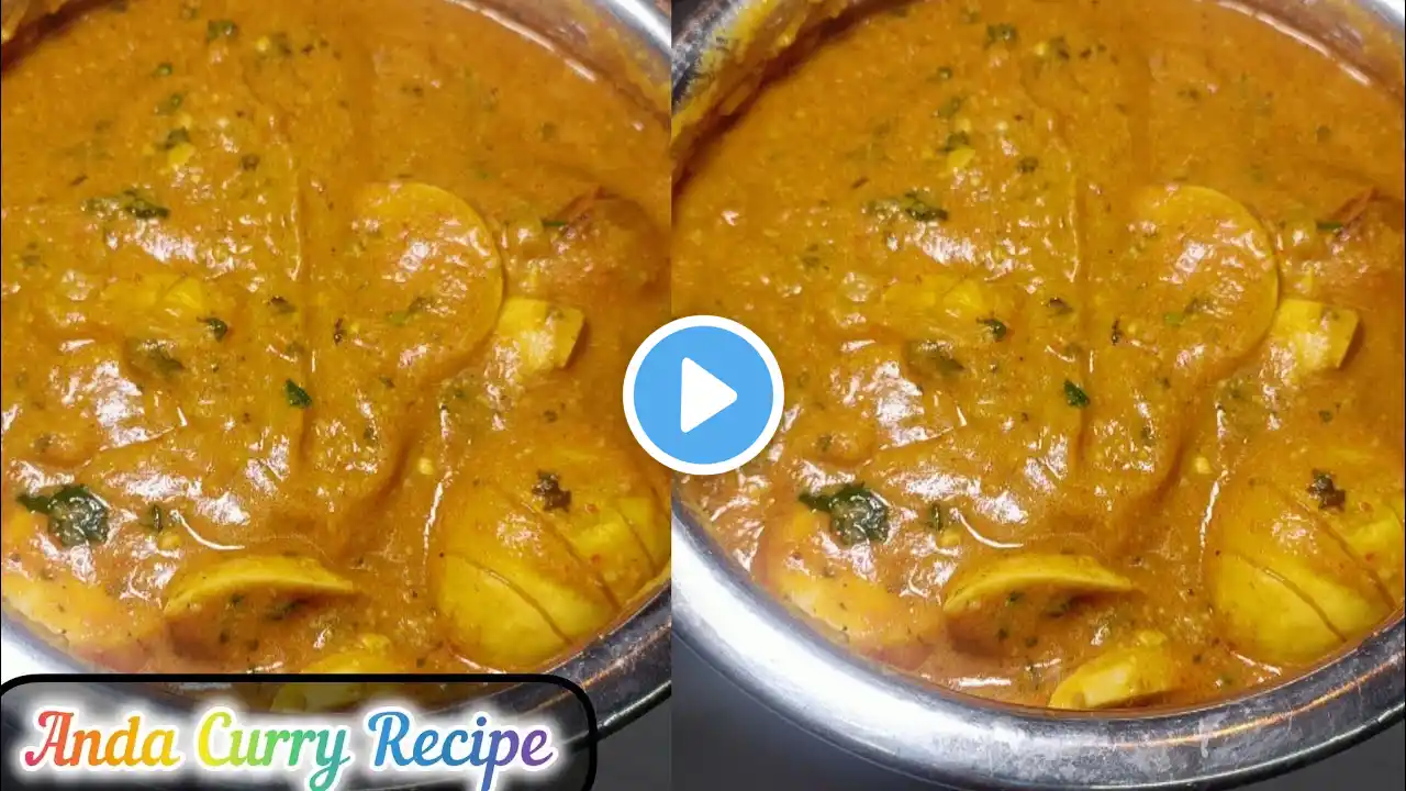 Anda Curry Recipe ❤️ ढाबा स्टाइल अंडा करी रेसिपी | Egg Curry Gravy | Easy recipes