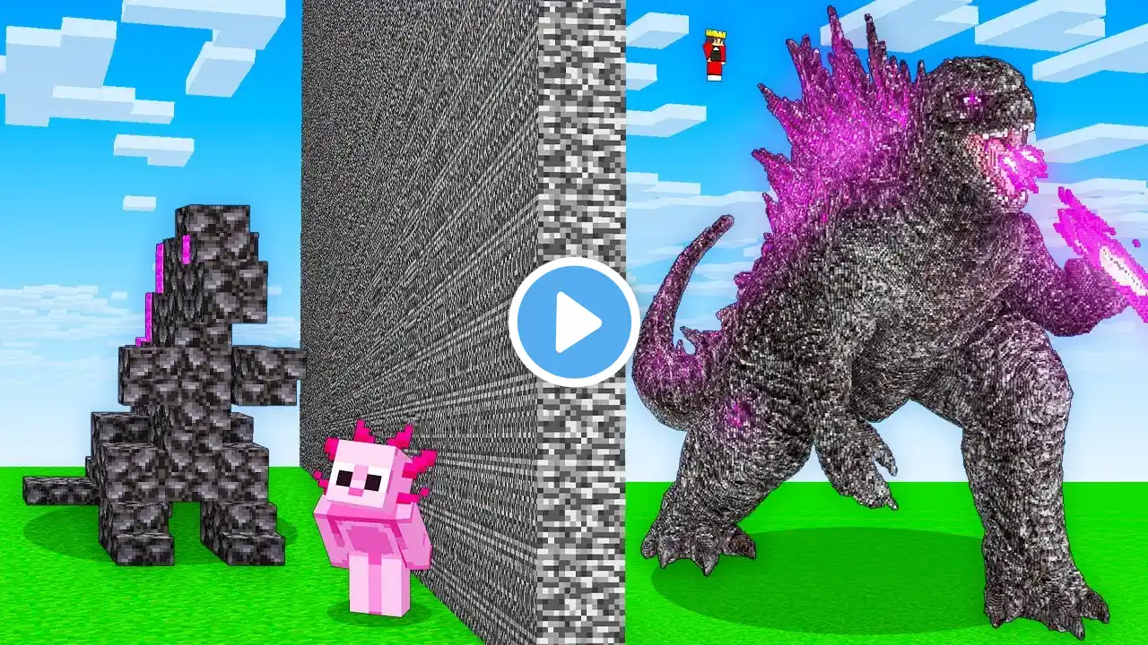 I Cheated With GODZILLA in Minecraft Build Battle!