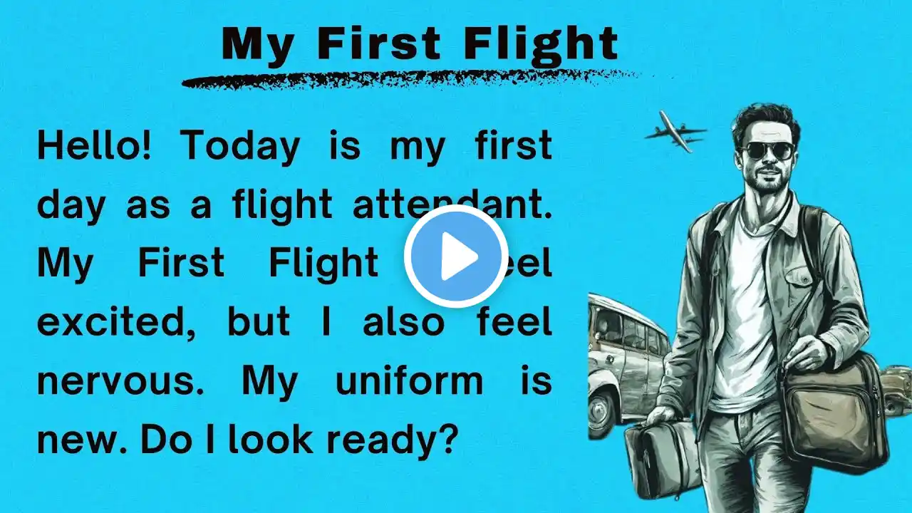 My First Flight   Learn English Through Story Level 3   Graded Reader1 Improve English through story