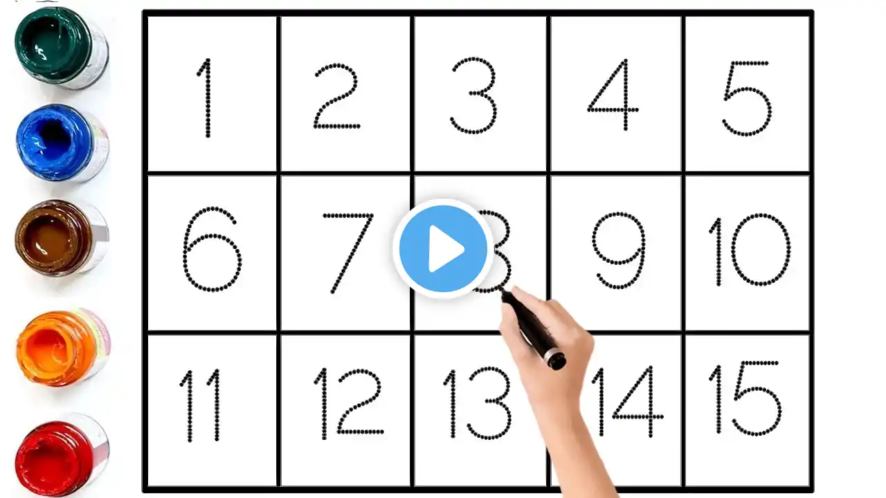 Counting 1 to 20 |123 Number|123 Number Names | 1 से 100 तक गिनती| Learn to Counting