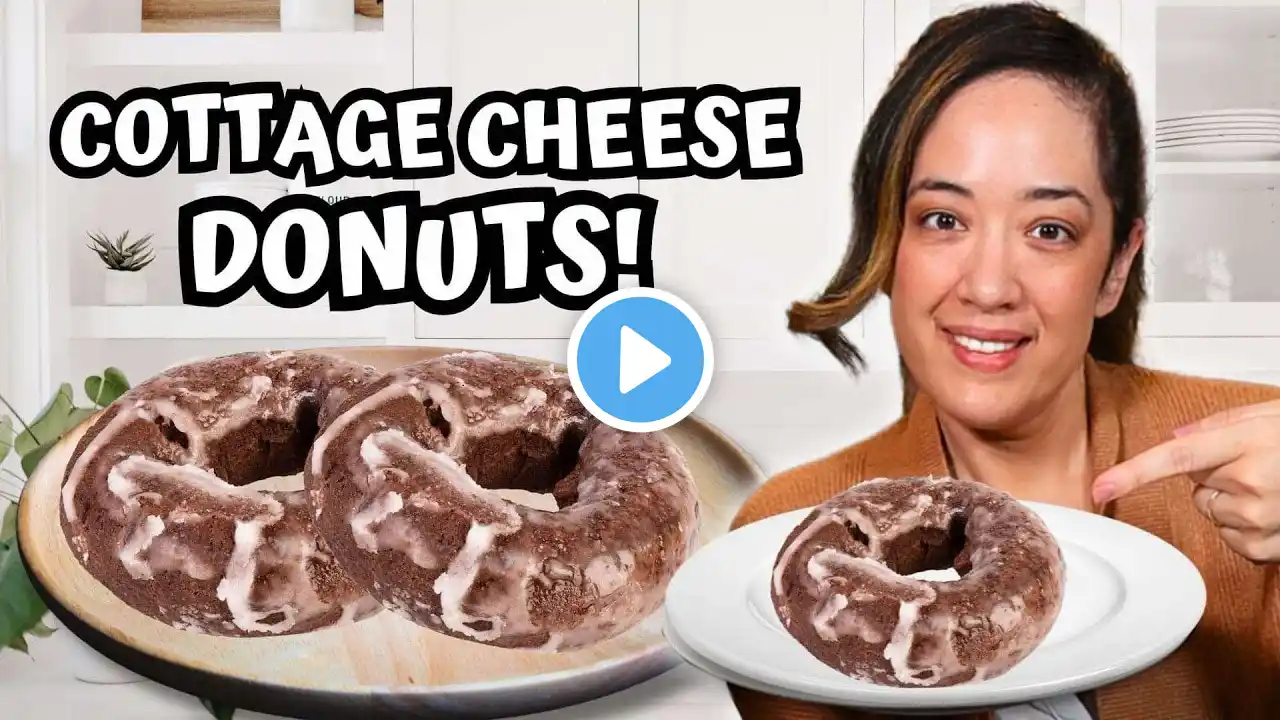 Make Easy Keto Cottage Cheese Donuts in the Blender!