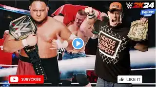 John Cena vs Samoa Joe Full Match ! WWE