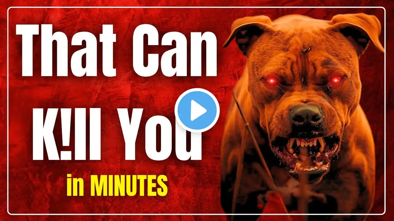 THE 10 Dog Breeds That Can K!ll You in MINUTES | Top 5ology