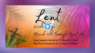 Midweek Lenten Worship