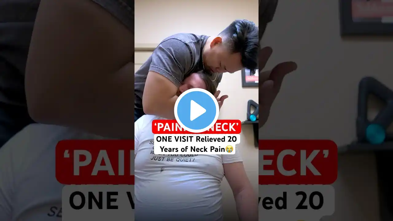 ‘WORST’ NECK IVE TREATED😱😳 #chiropractic #backpain #neckpain #trending
