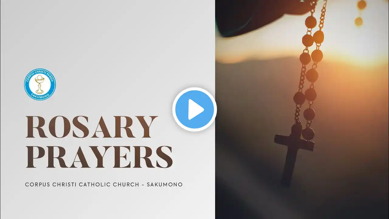 ROSARY PRAYERS -Wednesday Twenty-ninth Week in Ordinary Time.