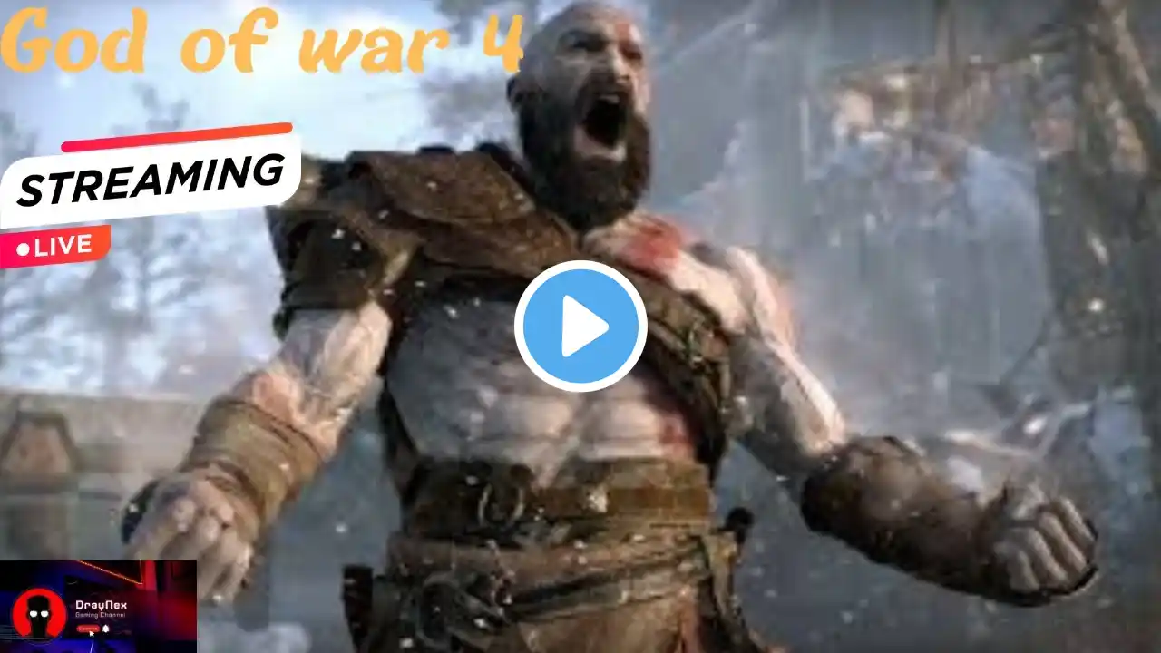 🔴 LIVE NOW: God of War 4 – Kratos’ Epic Journey Begins! #EP- 5