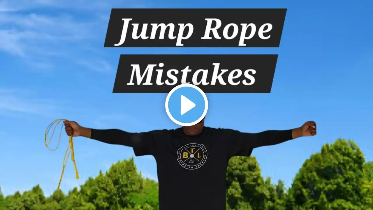 Avoid These Common Jumping Rope Mistakes