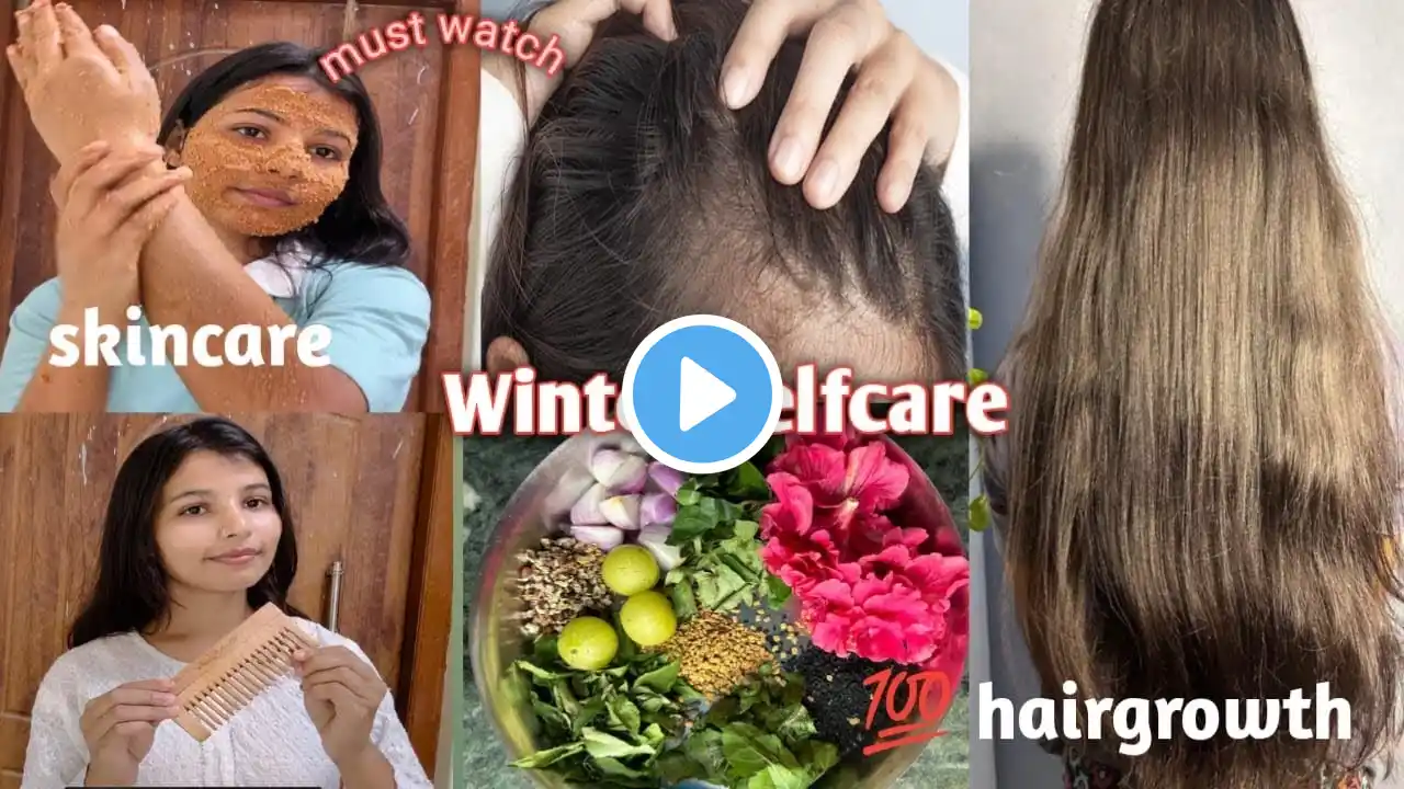 Winter Selfcare & Skincare Routine 🌷❄️ haircare, bodycare, skincare ✨🧴 #selfcare