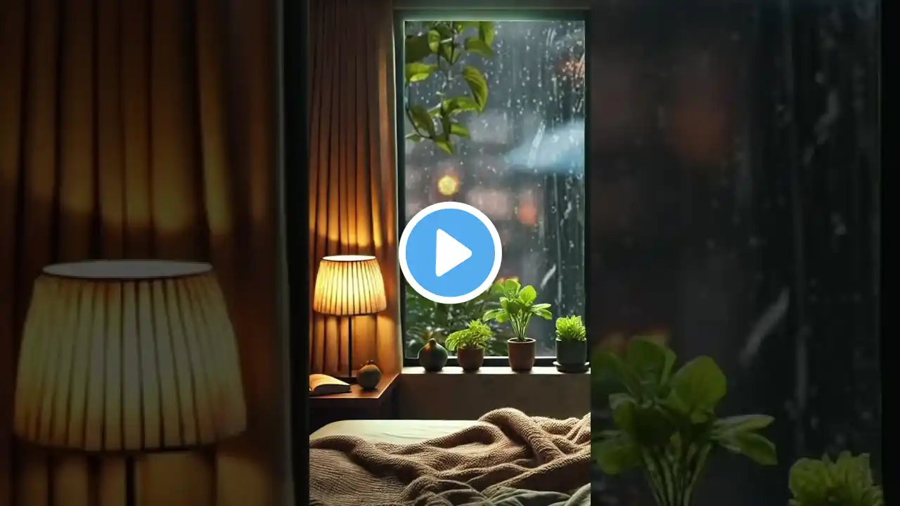 Heavy Rain and Thunder Sounds for sleep, study or relaxation #rain #relaxingrain #rainoundforsleep