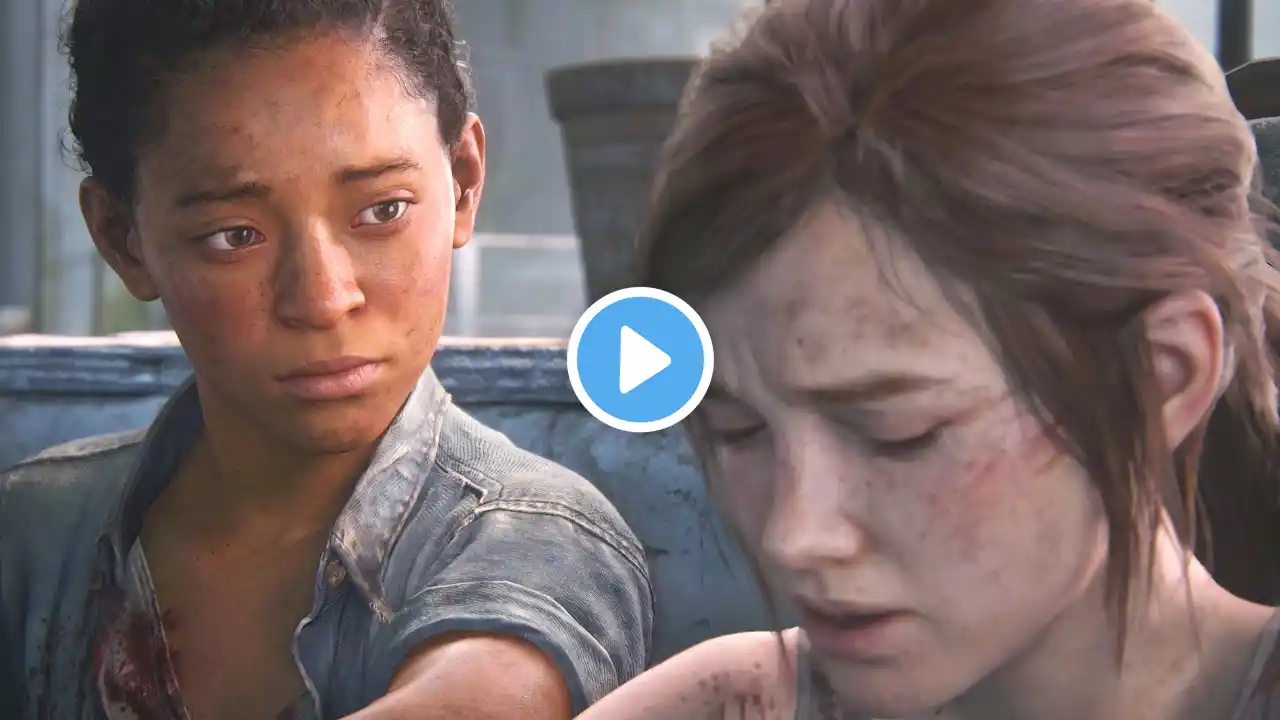 The Last of Us Part 1: Left Behind - Ending - Escape From Liberty Gardens (PS5 4K 60FPS)