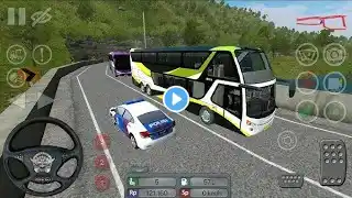 Euro Bus Driving Game Public Transportation 2024 -  Indonesia Bus Simulator Android Gameplay #gaming