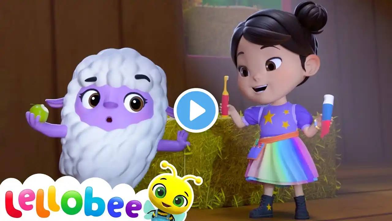 Yes Yes Bed Time | Lellobee City Farm - Kids Songs | Nursery Rhymes & Baby Songs