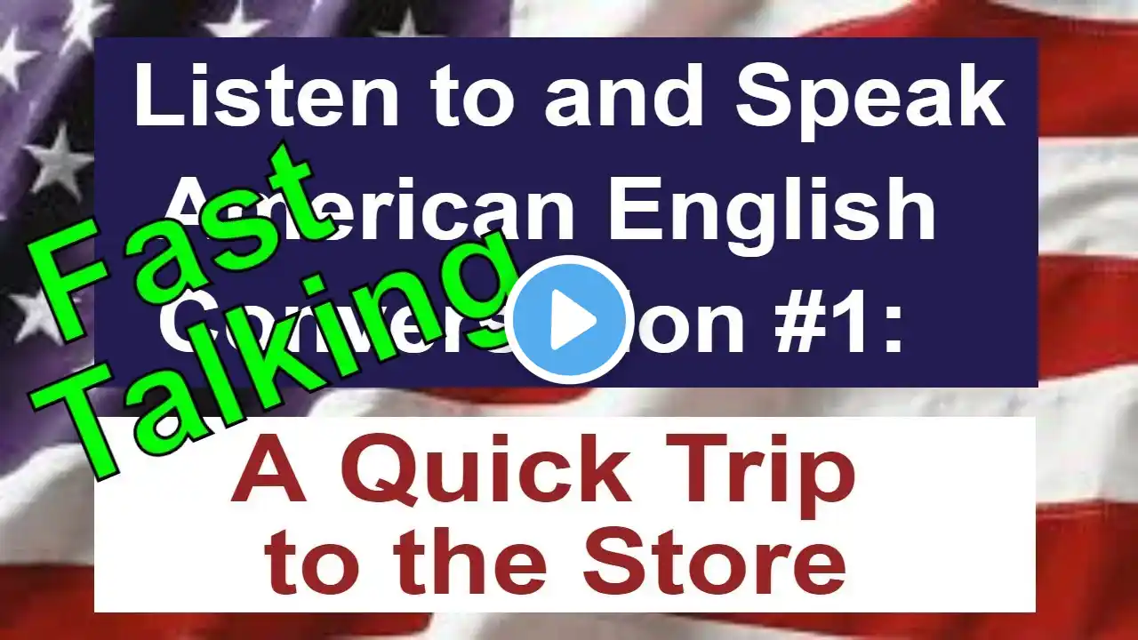 Listen and Talk Faster in This American English Conversation - 1