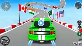 Muscle Car Stunts 2025 - Mega Ramp Stunts Car Racing - Android GamePlay