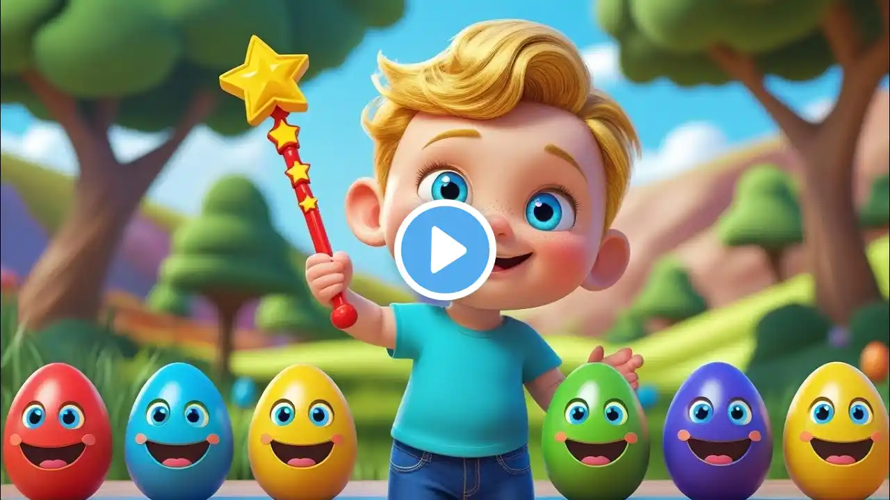 Color Egg Song | Learn Color | Nursery Rhymes & Kids Songs | Chips Kids Nursery Rhymes & Kids Songs