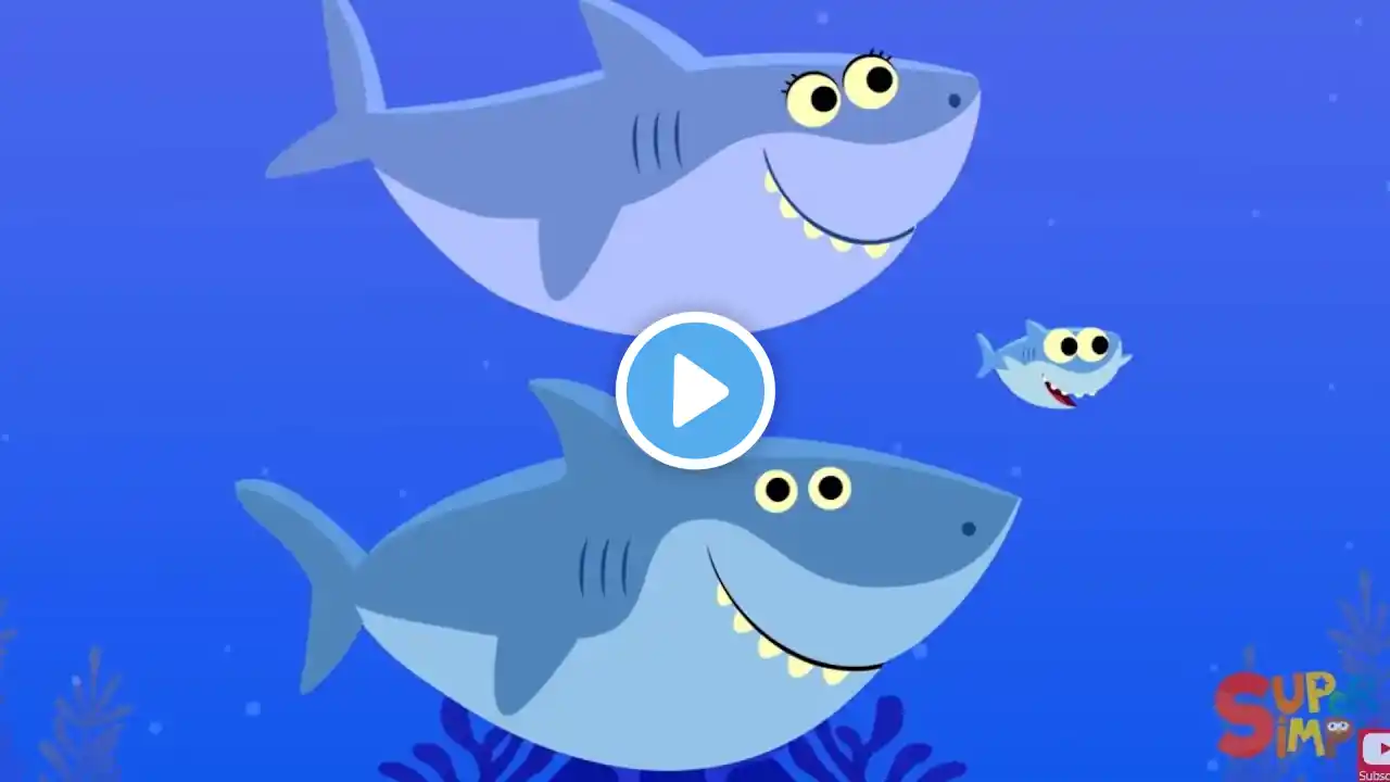 Cinco Pececitos  -  Canciones Infantiles  Super Simple Español  Five Little Fish  Kids Songs