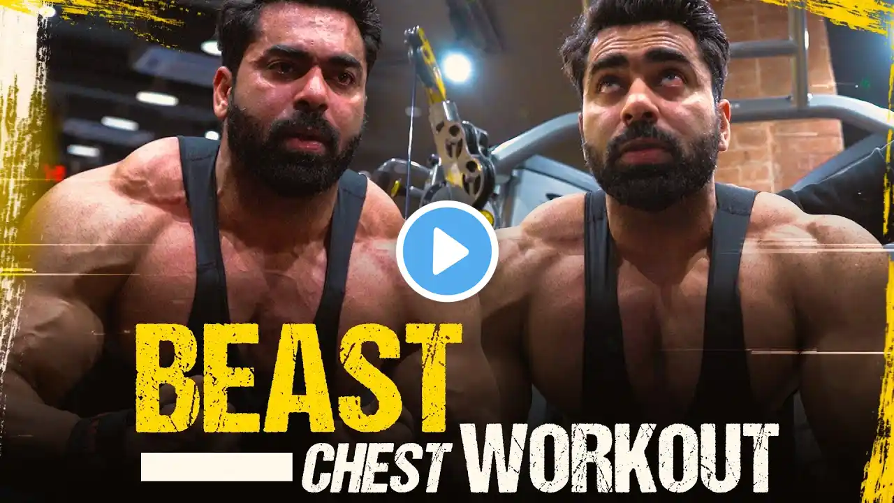 HIGH REPS CHEST DAY | Prep Series Ep: 3