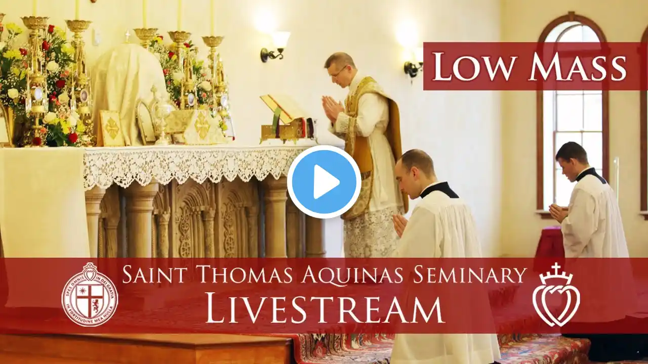 Low Mass - Feria of Lent - 3/18/23 - St. Thomas Aquinas Seminary