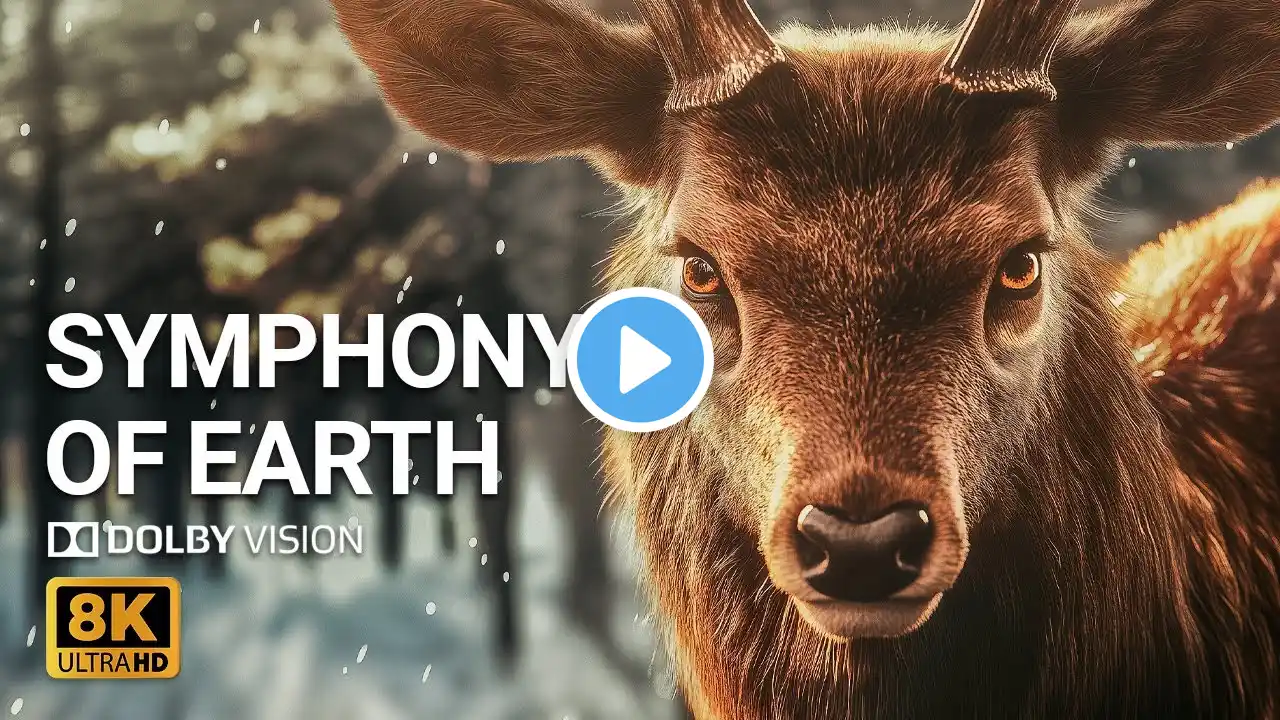 Symphony of Earth in 4K HDR 60fps | Relaxing Cinematic Journey Through Nature’s Elements