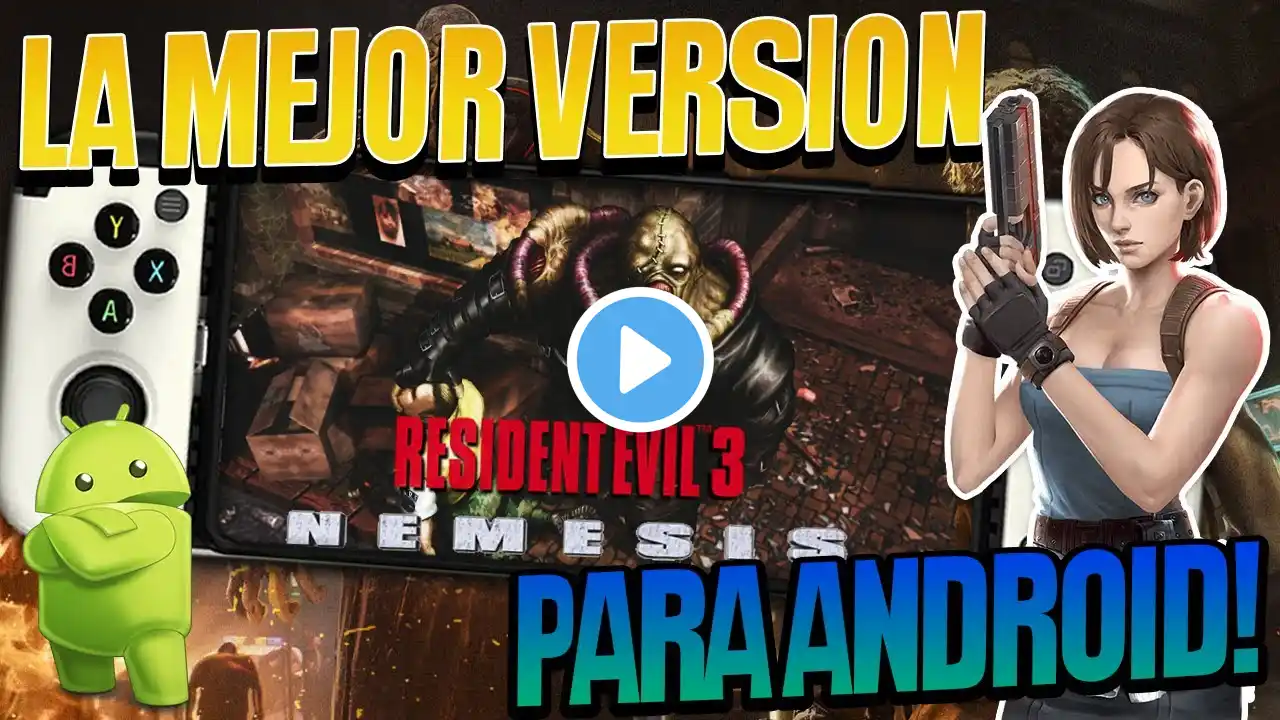 El MEJOR Resident Evil 3 para ANDROID! | En 4K y en ESPAÑOL!