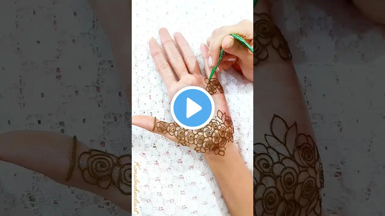 Gorgeous Mehndi Design🌼🌺🌿||#youtubeshorts||#shorts||#ytshorts||#mehndi||#henna||#art||#love||#music