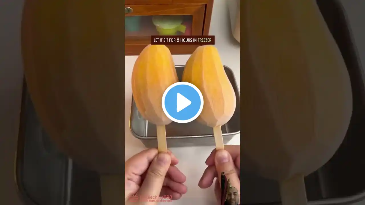 #mangorecipe #icecream #mango #recipe #orange #popsicle #yogurt #chinesefood #shortvideo