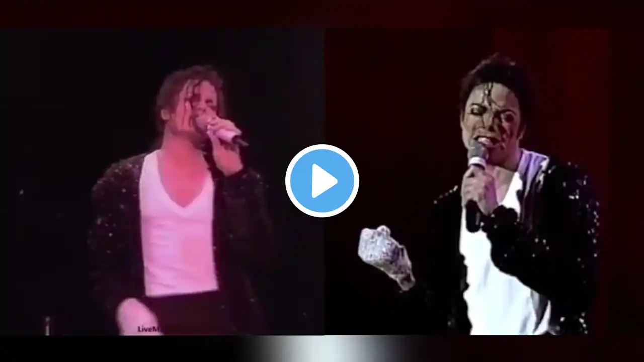 Michael Jackson | Billie Jean Comparison Bremen (08/08/1992) VS Auckland (11/09/1996)