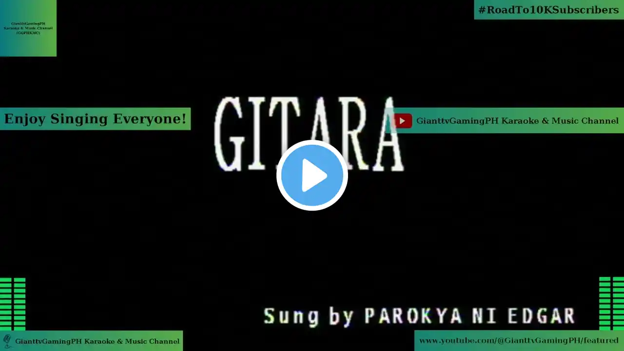 (Song Request) Gitara - Parokya Ni Edgar (Karaoke/Lyrics/Instrumental) HD