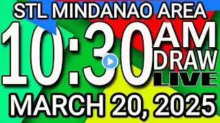 LIVE 10:30AM STL MINDANAO RESULT March 20, 2025 #bukidnonswer3 #bukidnonswer4 #gensanswer3 #gensan