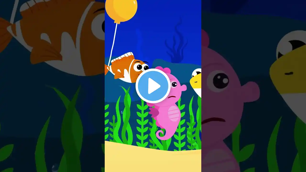 Be Happy With Baby Shark | Part 4 | Doo Doo Doo Doo | Little Fish Tales | #happy #babyshark #shorts