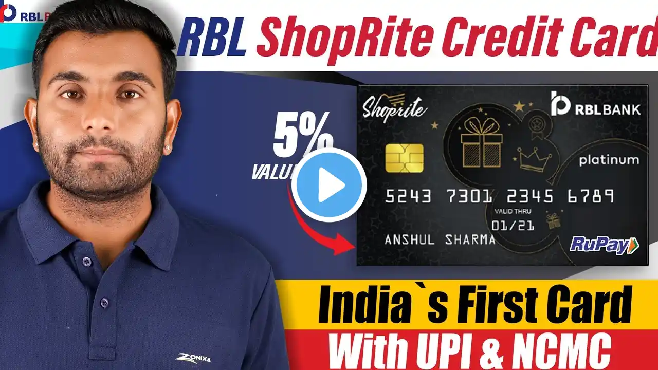 RBL ShopRite Credit Card Review | RBL Shoprite RuPay Credit Card Benefits In Hindi 🔥